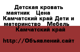 Детская кровать-маятник › Цена ­ 6 500 - Камчатский край Дети и материнство » Мебель   . Камчатский край